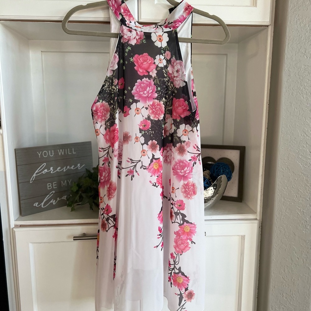 Women’s halter floral dress
